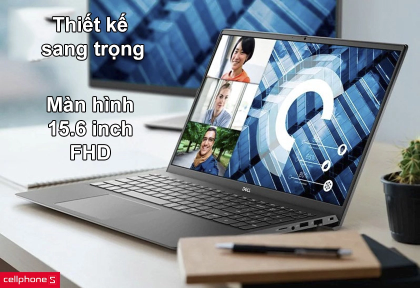 Thiết kế sang trọng, màn hình 15.6 inch FHD Anti-glare