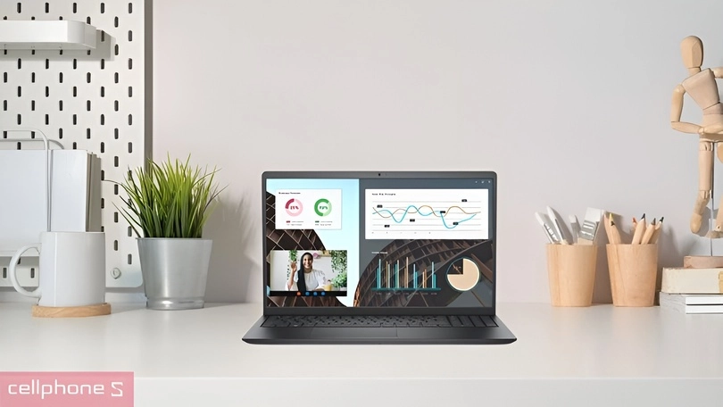 Pin, cổng kết nối của laptop Dell Vostro 3530 2H1TPI5 16GB