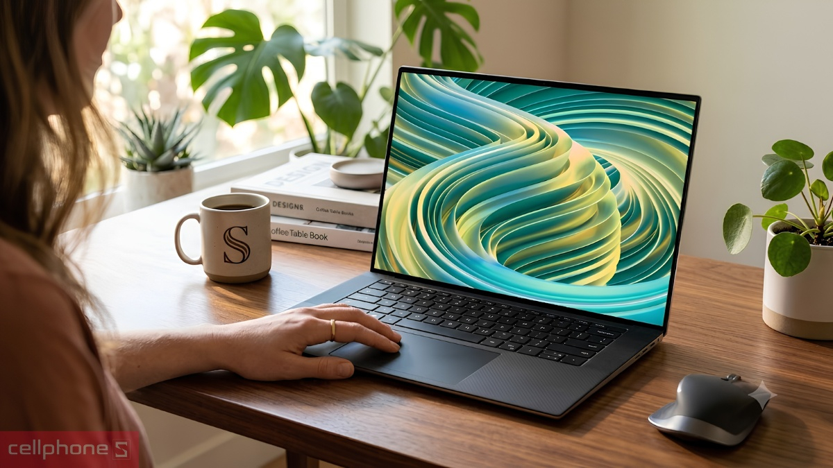 Dell XPS 15 kết hợp cấu tạo bền bỉ cùng màn hình rộng