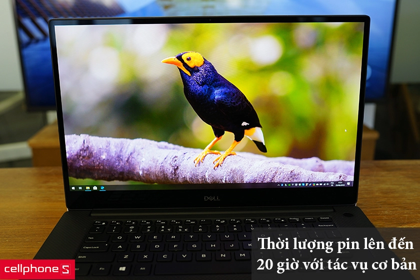 Thời lượng pin lên đến 20 giờ