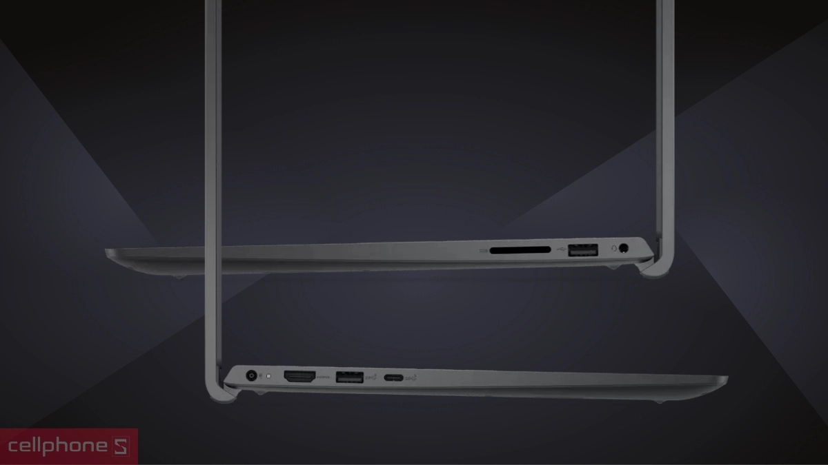 Cổng kết nối của laptop Dell 15 DC15250 H02DF