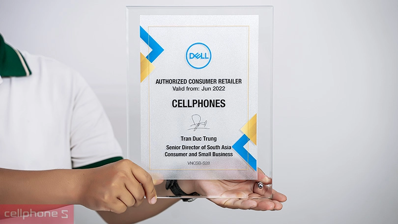 CellphneS là đại lý bán lẻ ủy quyền hính hãng của Dell