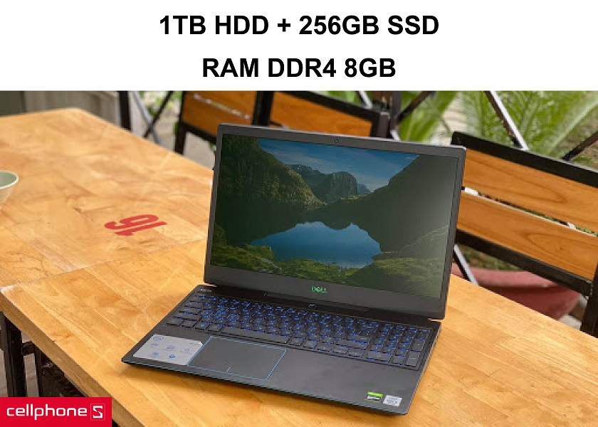Sự kết hợp của ổ HDD và SSD thuận tiện cùng thanh ram DDR4 8GB