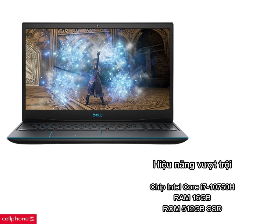 Laptop Dell Gaming G3 3500 G3500B