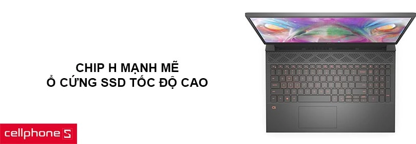 Chip H mạnh mẽ, ổ cứng SSD tốc độ cao