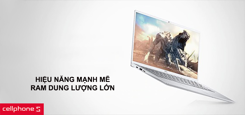 Hiệu năng vượt bậc nhờ bộ vi xử lý mạnh mẽ, dung lượng lưu trữ lớn