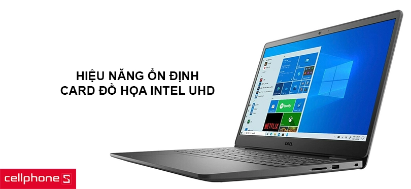 Hiệu năng ổn định trong tầm giá, card đồ họa Intel UHD
