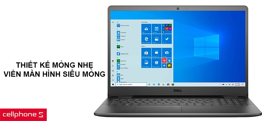 Thiết kế mỏng nhẹ, màn hình kích thước lớn với viền siêu mỏng