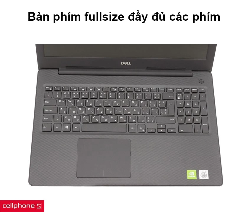 Bàn phím fullsize đầy đủ các phím và cổng kết nối