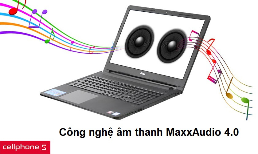 Công nghệ âm thanh MaxxAudio 4.0 và đa dạng các cổng kết nối