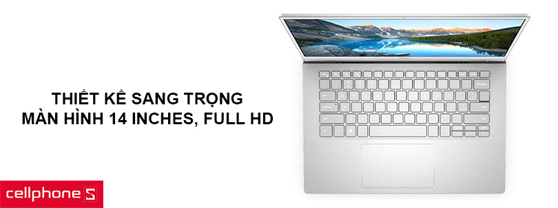 Lối thiết kế sang trọng, màn hình 14 inches, Full HD