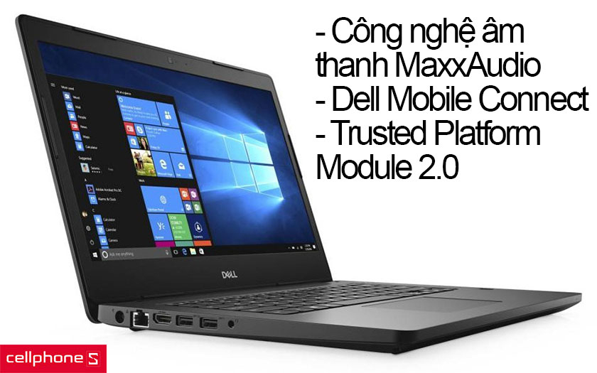 Công nghệ âm thanh MaxxAudio, tích hợp khá nhiều cổng kết nối cùng các tính năng mới lạ