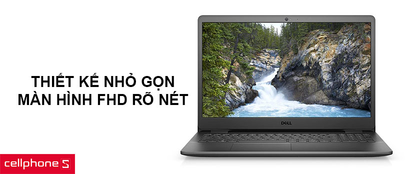 Thiết kế nhỏ gọn, màn hình FHD rõ nét