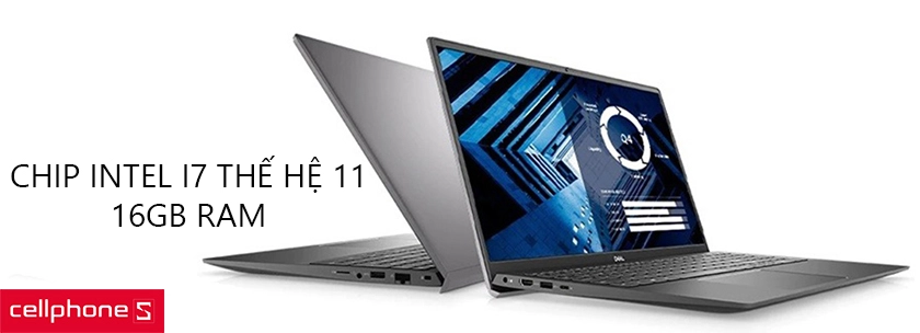 Hiệu vượt trội với chip Intel i7 thế hệ 11, 16GB RAM