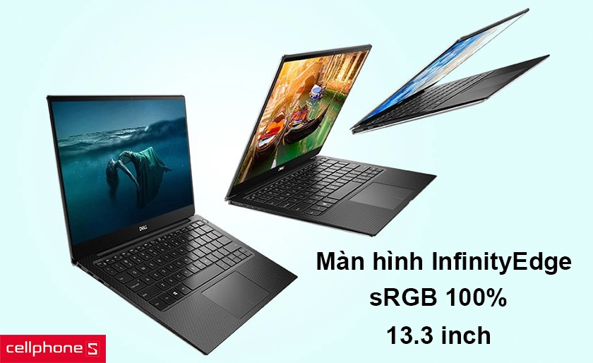 Màn hình 13.3 inch, thiết kế nguyên khối