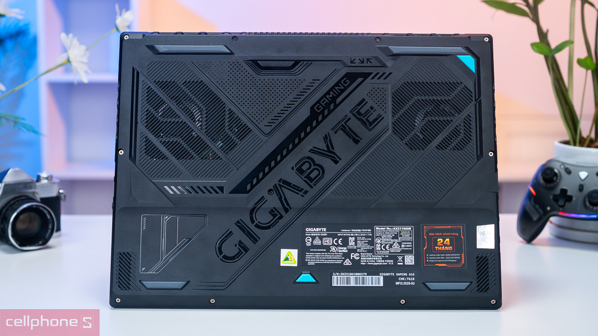Gigabyte A16 có hệ thống âm thanh vòm sống động