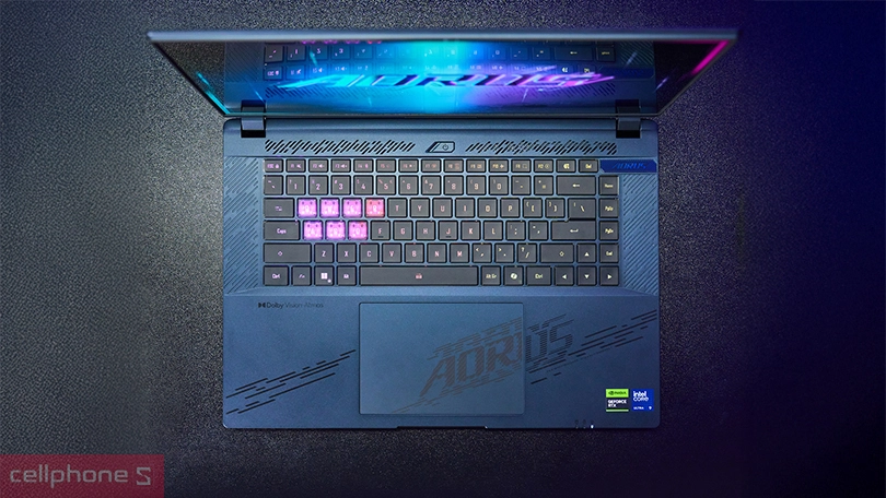 Cổng kết nối laptop Gigabyte AORUS Master 16 AM6H-BYHC5VNE64SH