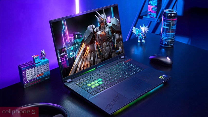 Cấu hình laptop Gigabyte AORUS Master 16 AM6H-BYHC5VNE64SH