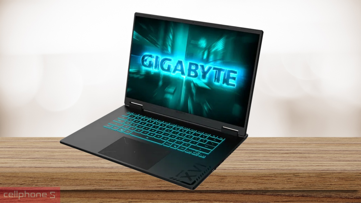 Card đồ họa laptop Gigabyte Gaming A16 GA63H 3THK3VN893SH