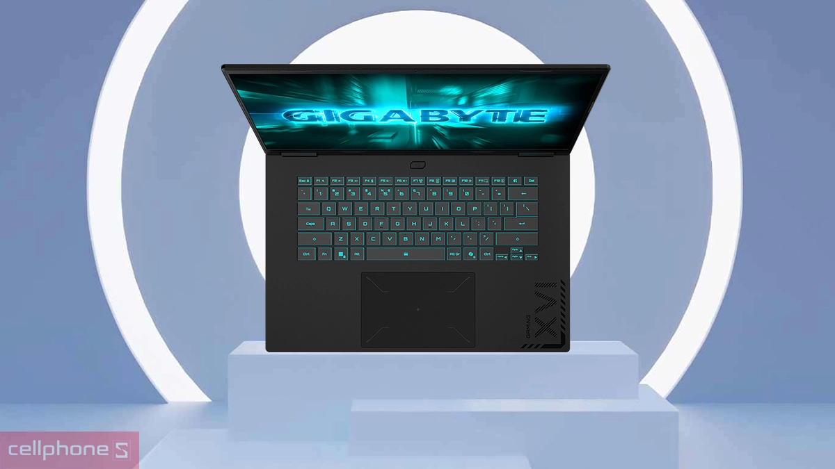 Thiết kế laptop Gigabyte Gaming A16 GA6H-CWHI3VNC94SH