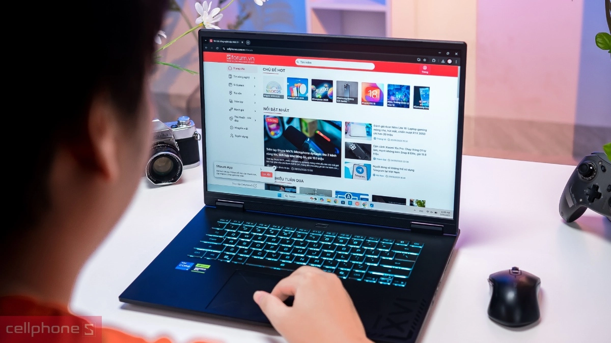 Màn hình laptop Gigabyte Gaming A16 GA6H-CMHH2VN893SH