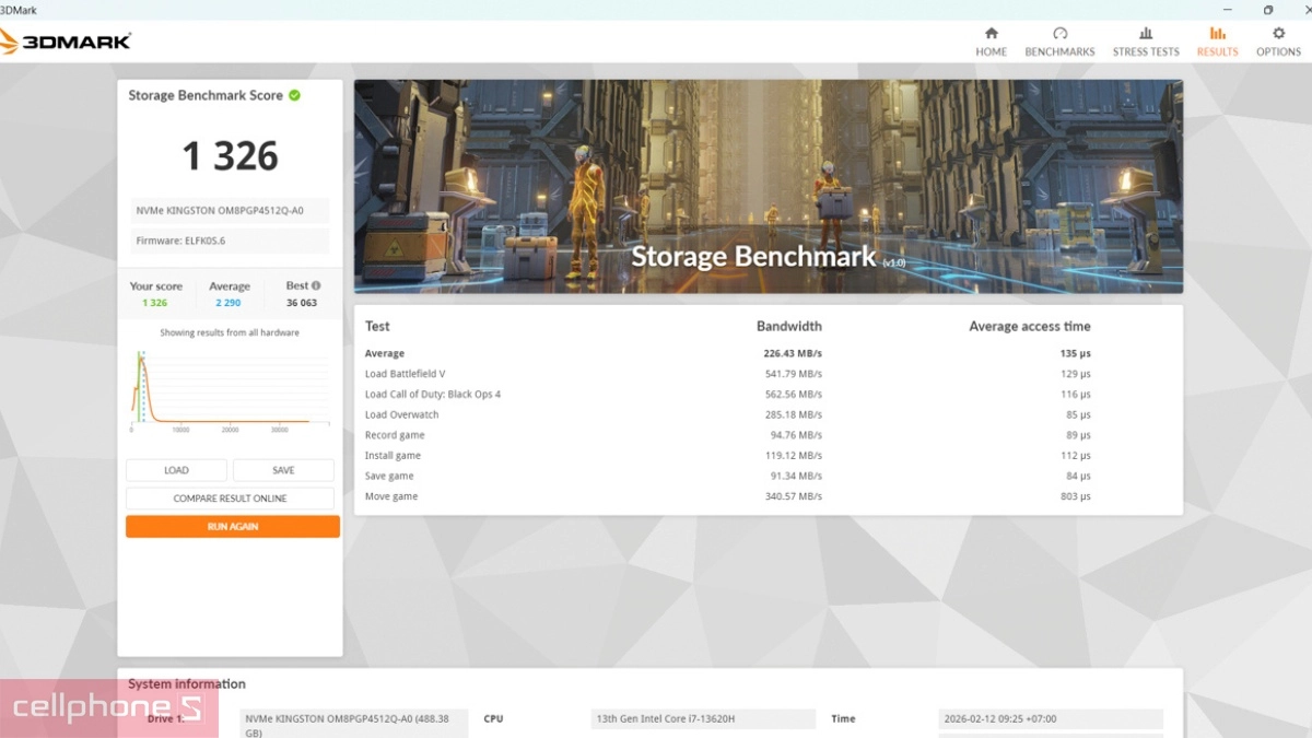 Cấu hình laptop Gigabyte Gaming A16 GA6H-CVHI3VN893SH