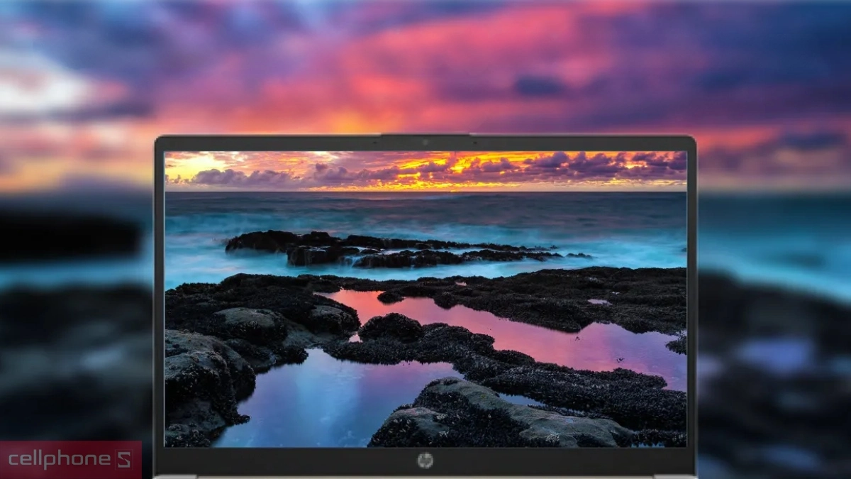 Màn hình, chất lượng hiển thị của laptop HP 14-EP1178TU C89ZRPA