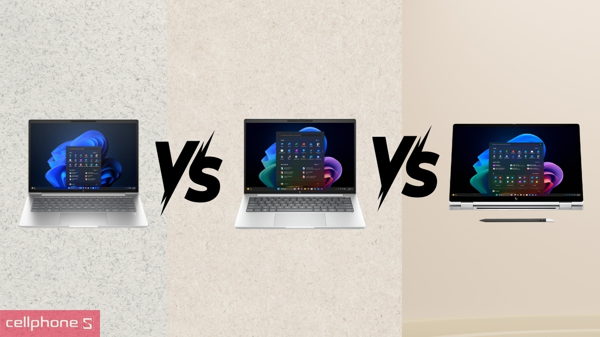 Bảng so sánh các dòng laptop HP EliteBook