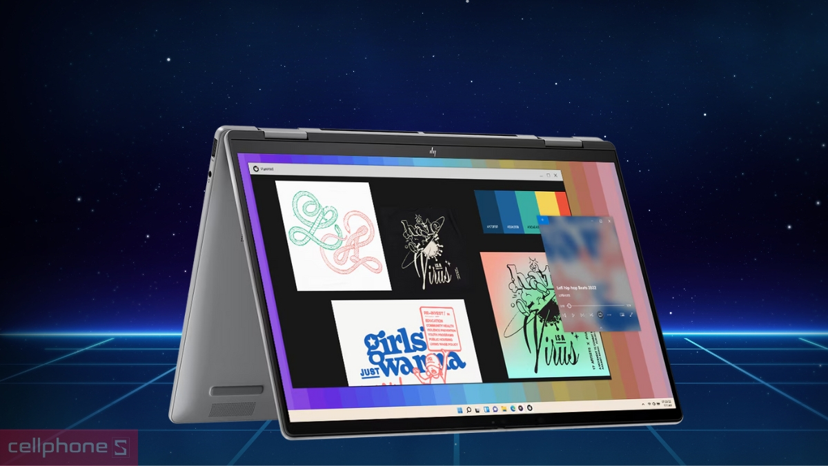 Xửu lý đa tác vụ với HP Envy X360