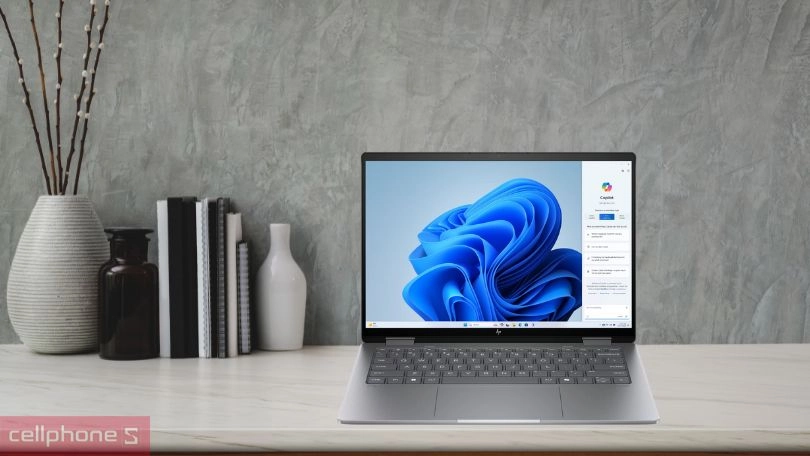 Hiệu năng AI của laptop HP Envy X360 14-FA0096AU AY8U6PA