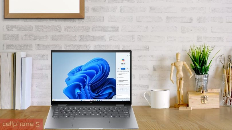 Màn hình và chất lượng hiển thị của laptop HP Envy X360 14-FA0096AU AY8U6PA