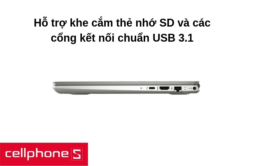 HP Pavilion 14-ce2039TU được sở hữu hệ điều hành window 10 bên cạnh đó còn được hỗ trợ khe cắm thẻ nhớ SD