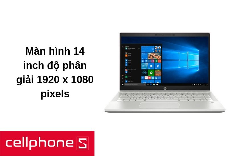Laptop HP Pavilion 14-ce2039TU được thiết kế với tính năng vượt trội lại càng tính tế hơn với màn hình 14 inch độ phân giải 1920 x 1080 pixels