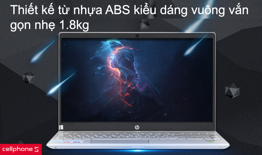 Thiết kế từ nhựa ABS kiểu dáng vuông vắn gọn nhẹ 1.8kg