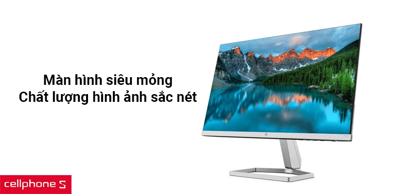 Viền siêu mỏng cùng chất lượng hình ảnh sắc nét