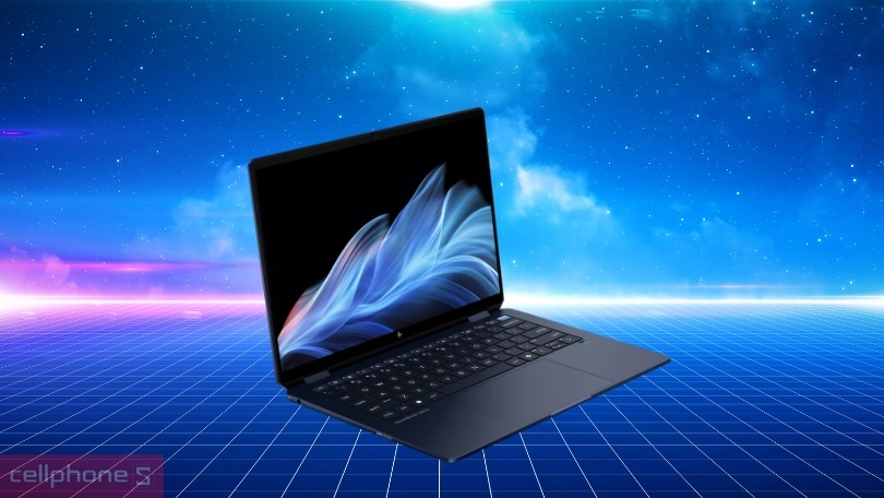 Thiết kế laptop HP Omnibook Ultra Flip 14-FH0040TU B13VHPA