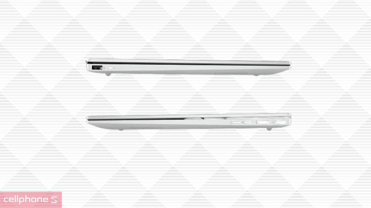 Cổng kết nối laptop HP Omnibook 5 16-AG1068AU BZ7T0PA Ryzen AI 5