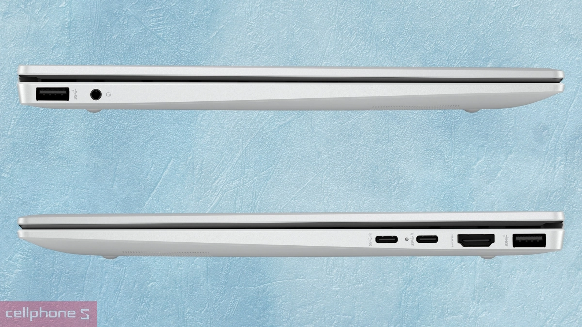 Cổng kết nối Laptop HP Omnibook 7 Aero 13-BG1083AU BZ7R9PA Ryzen AI 7