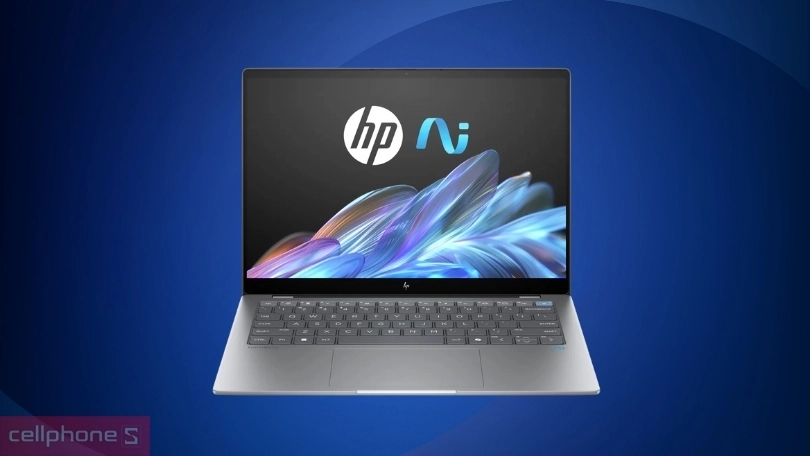 Hiệu năng AI của laptop HP Omnibook X 14-FE1010QU B53KBPA Copilot + X Plus