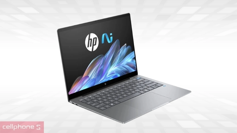 Bộ nhớ RAM và ổ cứng của laptop HP Omnibook X 14-FE1010QU B53KBPA Copilot + X Plus
