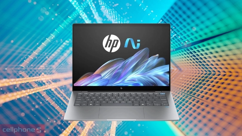 Màn hình và chất lượng hiển thị của laptop HP Omnibook X 14-FE1010QU B53KBPA Copilot + X Plus