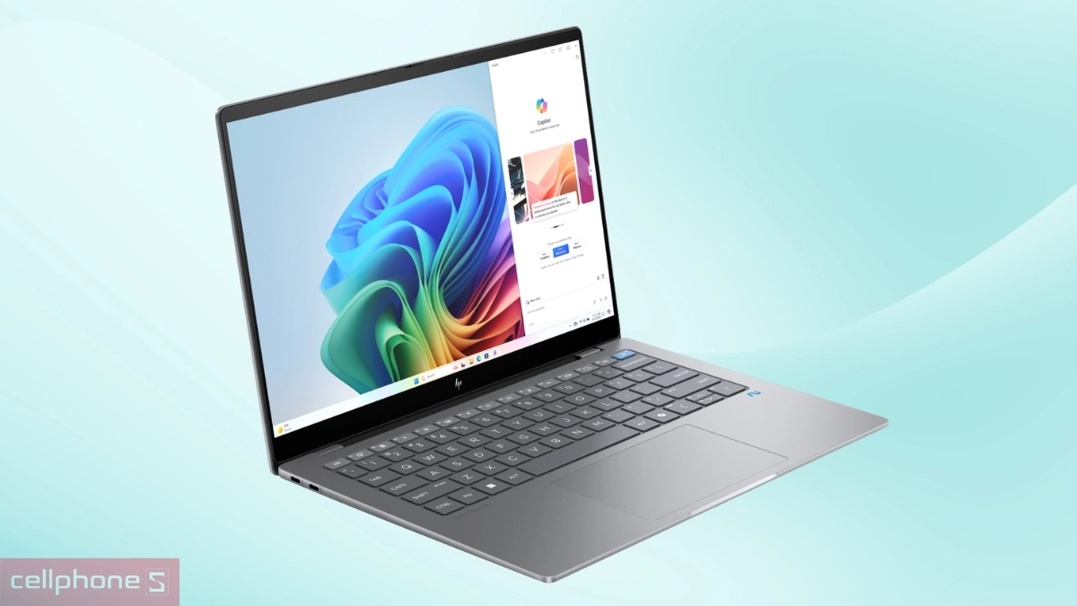 Cấu hình laptop HP Omnibook X Flip 14-FK0092AU BZ7P5PA Ryzen AI 5