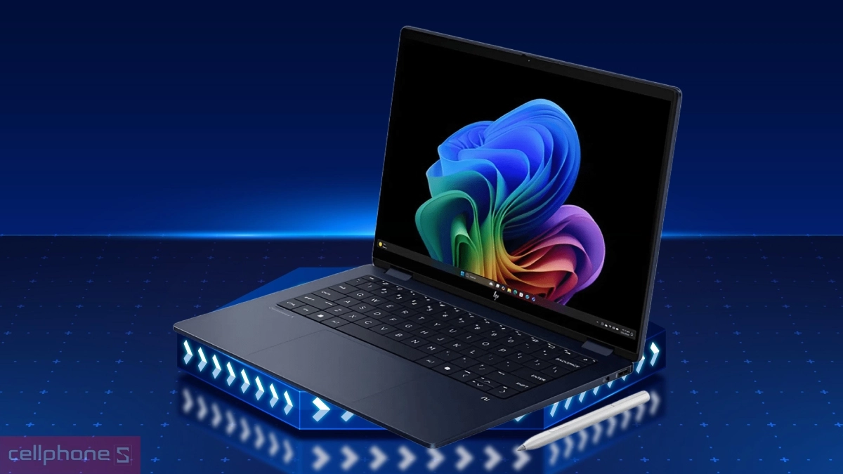 Thiết kế 2-in-1 Laptop HP Omnibook X Flip 14-FM0088TU BZ7Q2PA