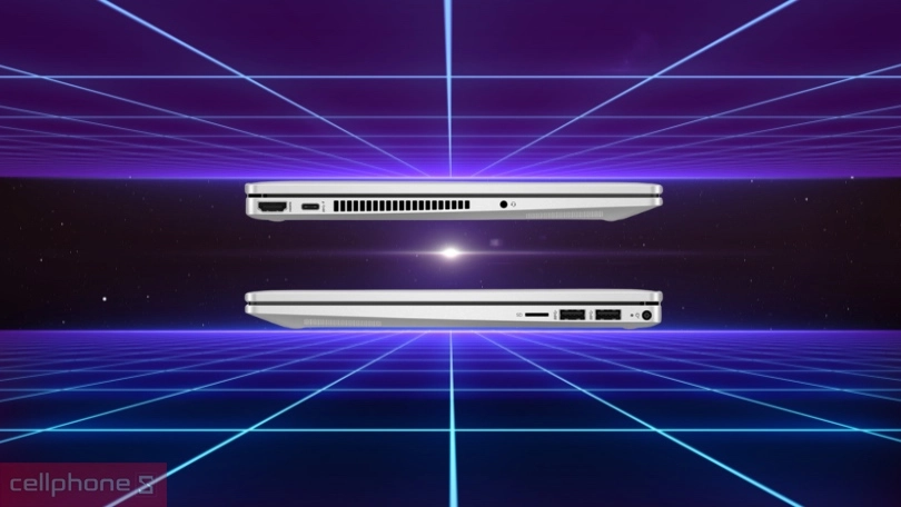 Pin và khả năng kết nối của laptop HP Pavilion X360 14-EK2017TU 9Z2V5PA
