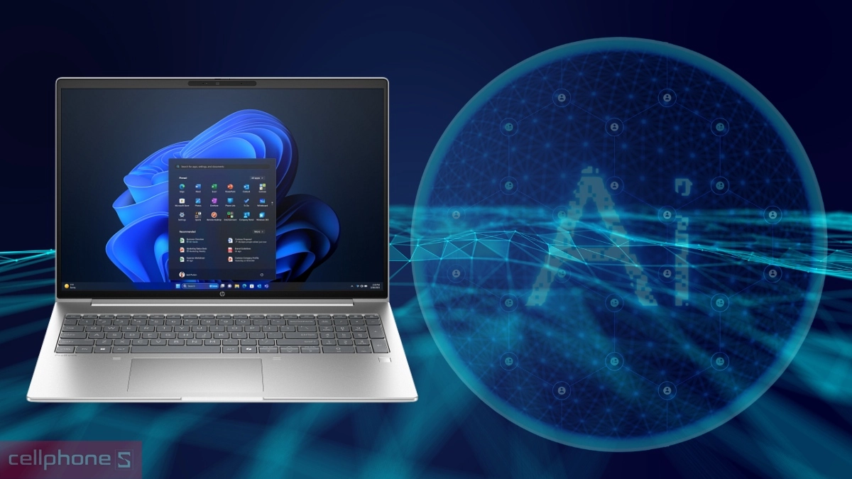 Công nghệ AI laptop HP ProBook 4 G1I 16 BQ5D9PT