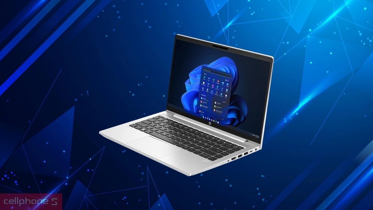 Chip Ryzen 7 7730U mạnh mẽ trên Laptop HP Probook 445 G10 878T9PA