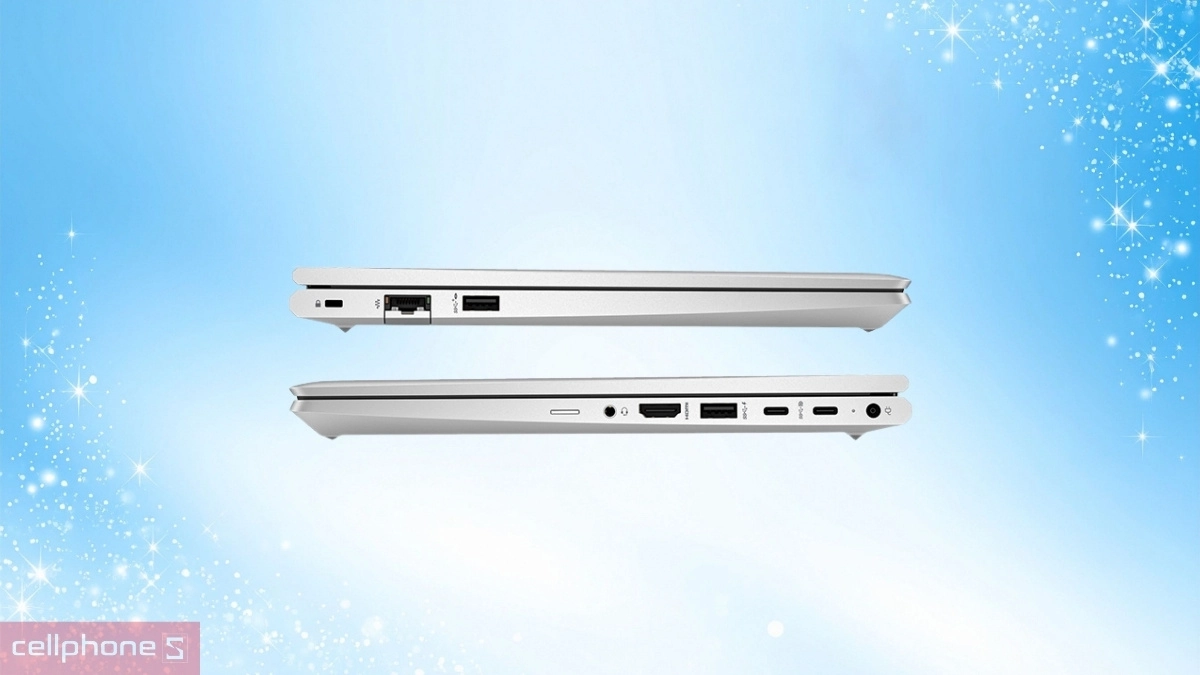Cổng kết nối hiện đại trên Laptop HP Probook 445 G10 878T9PA