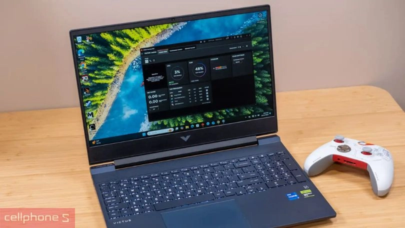 HP Victus 15 tích hợp bộ vi xử lý mạnh Bộ vi xử lý HP Victus 15