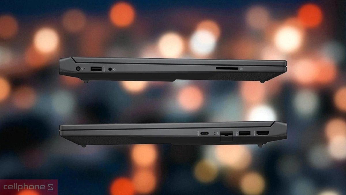 Pin, cổng kết nối của laptop HP Victus 15-FA2732TX B85LPPA