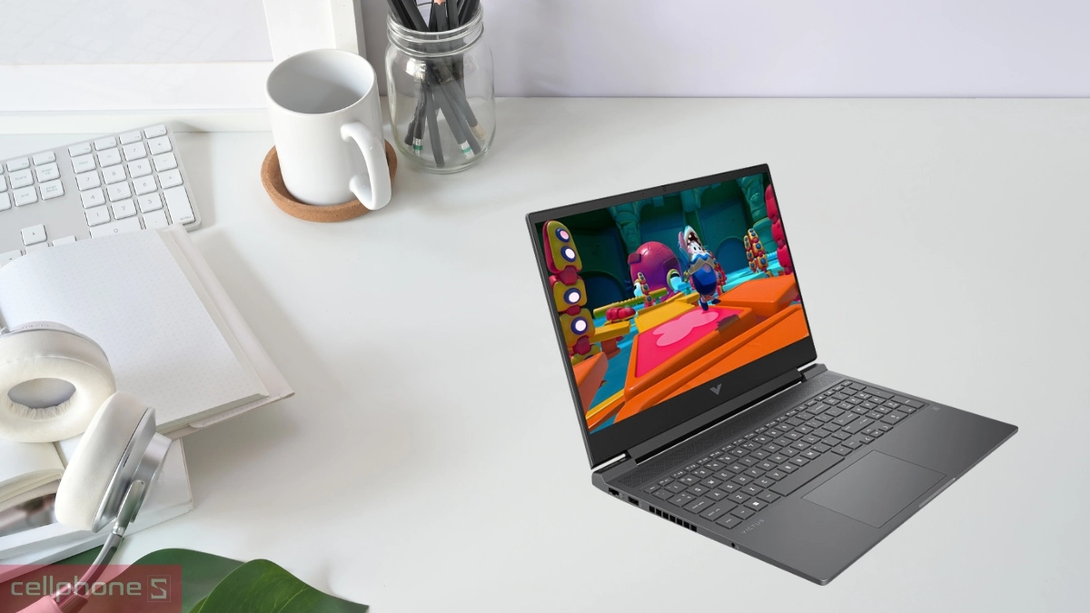 Màn hình hiển thị của laptop HP Victus 16-R0374TX AY8Y7PA